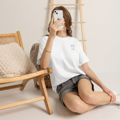 T Shirt - Paris Social White